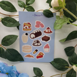Dessert | Sticker sheet